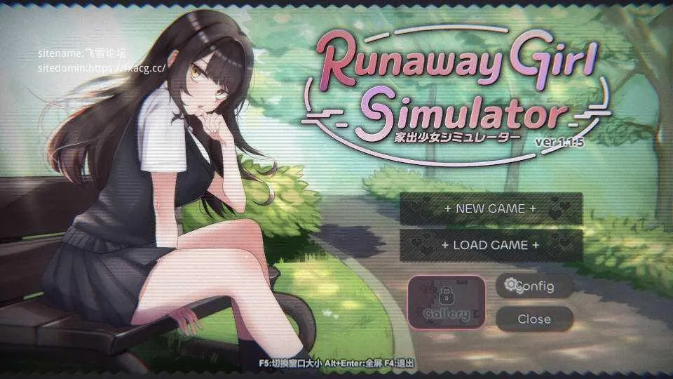 [PC][SLG/官中/动态]离家出走少女模拟器/Runaway Girl Simulator V1.1.5 官方中文 [1956.8MB]-芒果游戏库