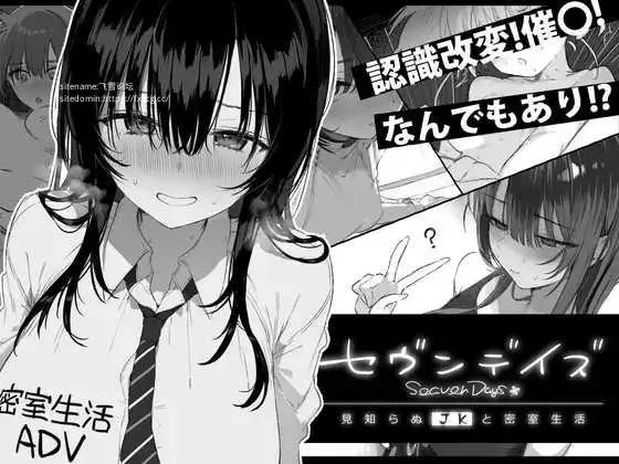 [PC][ADV/PC/AI汉化]七日密室 与陌生女高中生的同居生活 セヴンデイズ 見知らぬJKと密室生活 v1.01 [3440.6MB]-芒果游戏库