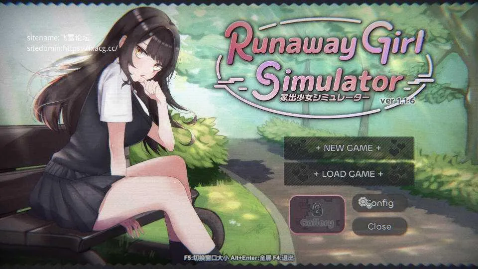 [PC][SLG/官中/动态]离家出走少女模拟器/Runaway Girl Simulator V1.1.6 官方中文 [1956.8MB]-芒果游戏库